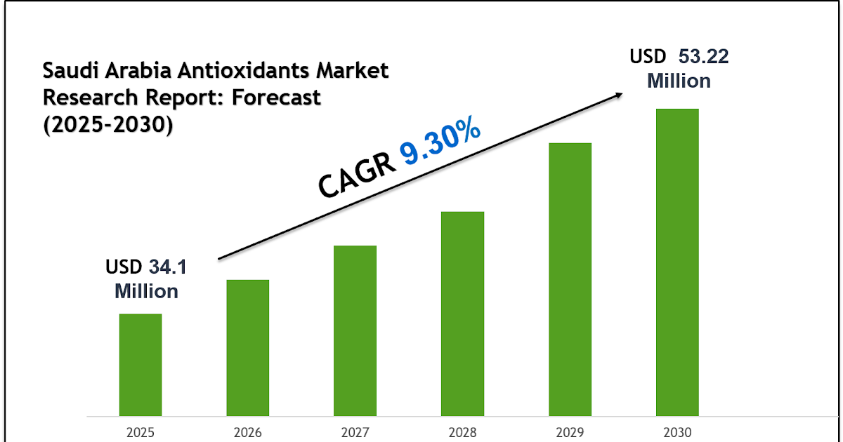 Saudi Arabia Antioxidants Market 2030: Size, Growth Drivers & Competitive Landscape